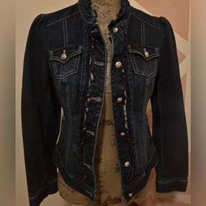 White House Black Market denim jacket